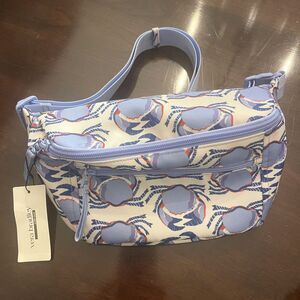 NWT Vera Bradley Feelin Crabby Print Fanny Pack Large Belt Bag Travel Vacation